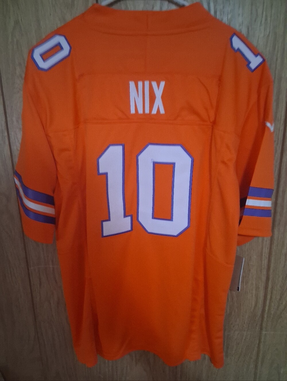 Mystery Sports Card With Bo Nix Denver Broncos Orange Crush Fuse XL Jersey
